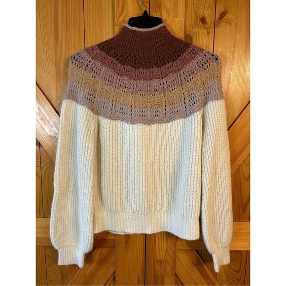 Maurices Ombre Mock Neck Pullover Sweater Size XS Multicolor (8087) - Picture 1 of 9